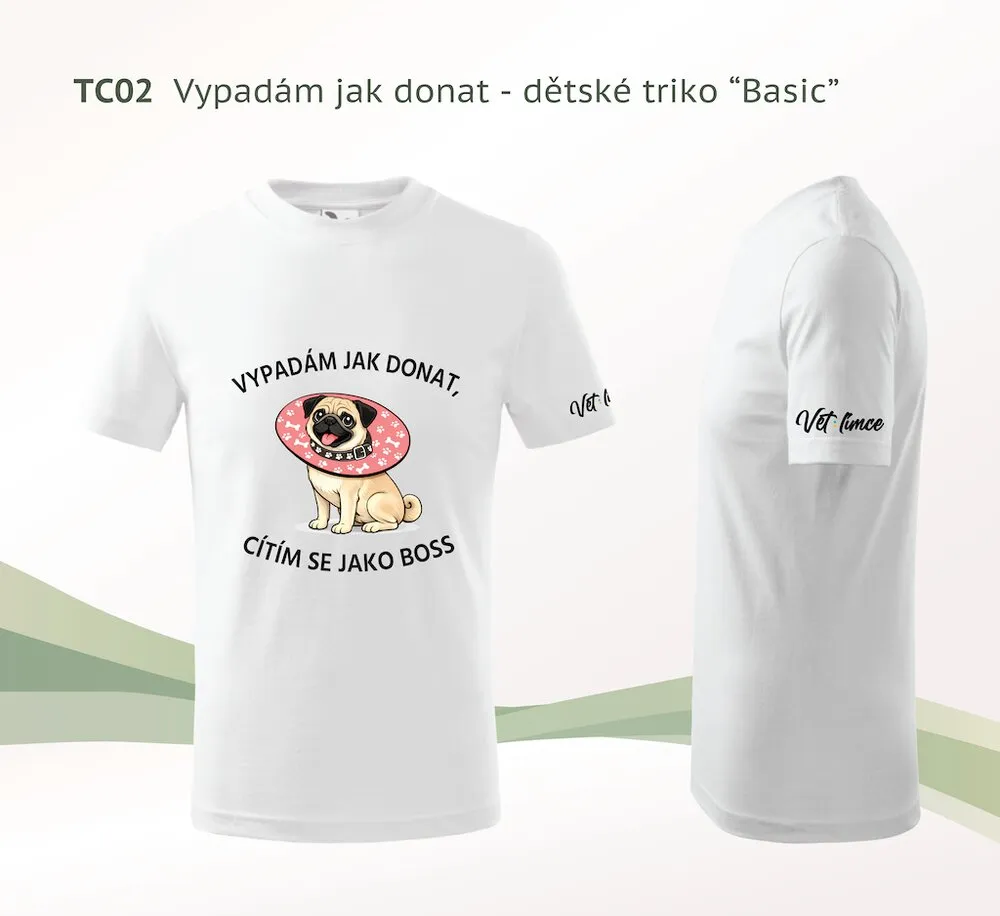 Dětské tričko VETlímce — motiv 2