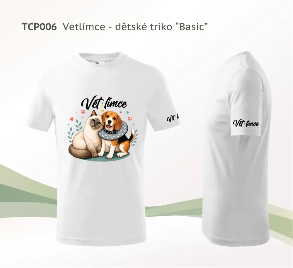 Dětské tričko VETlímce — Daisy a Isabelka
