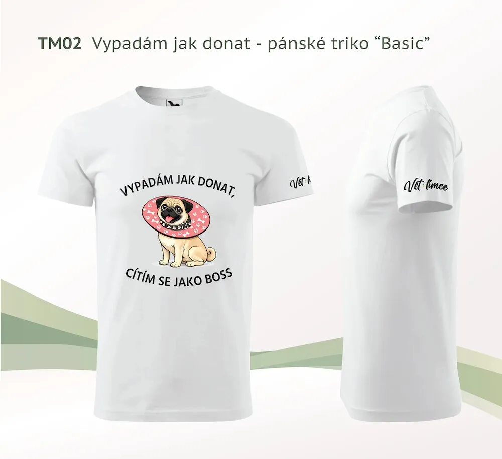 Pánské tričko VETlímce — motiv 2
