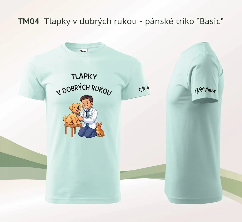 Pánské tričko VETlímce — veterinární edice 2